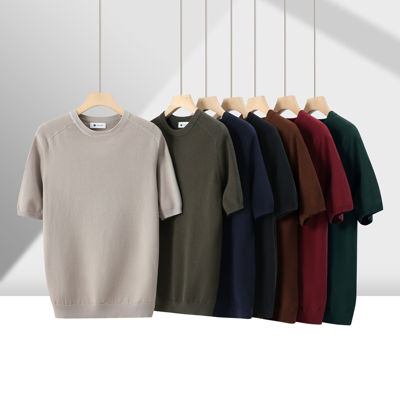 omaiga Su&eacute;ter masculino com gola redonda 530627