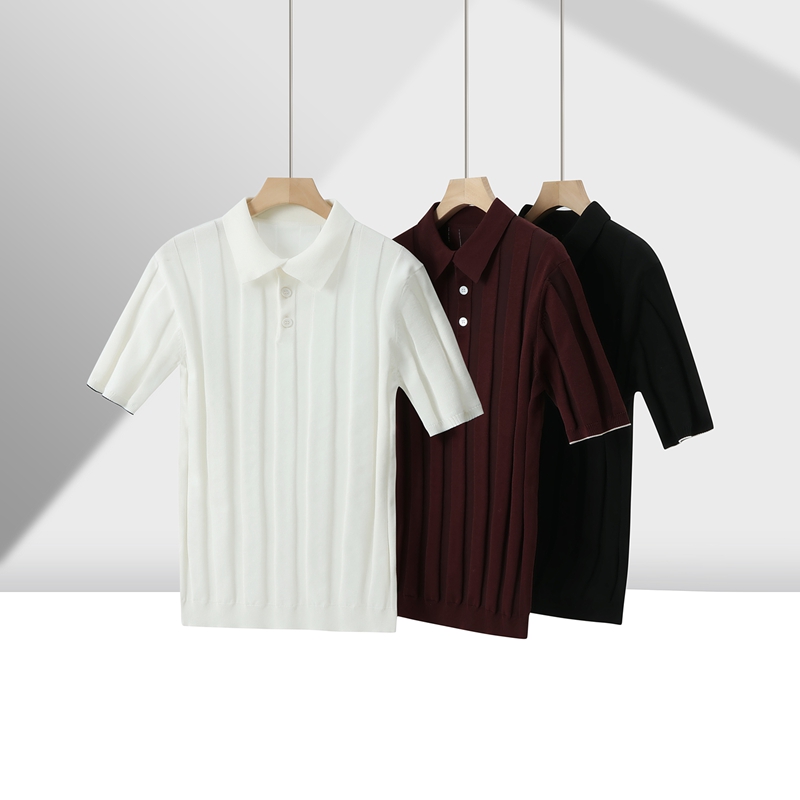 Camisa p&oacute;lo com su&eacute;ter masculino oumaiga 530711
