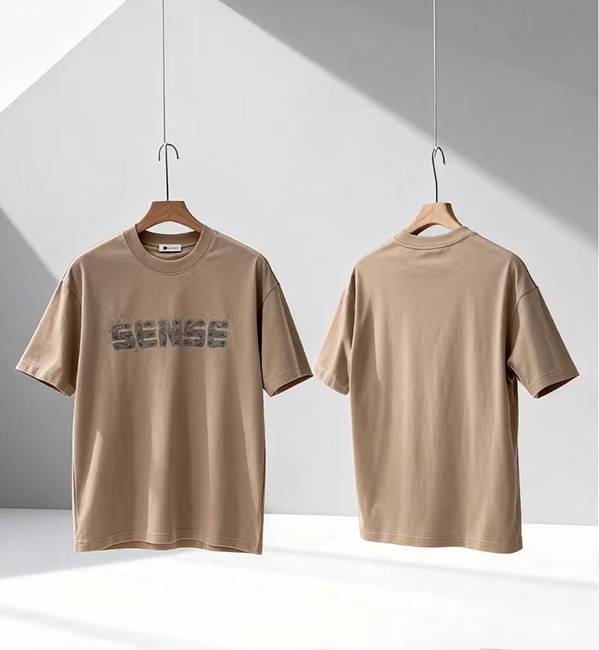 Camiseta masculina com gola redonda omaiga 386925