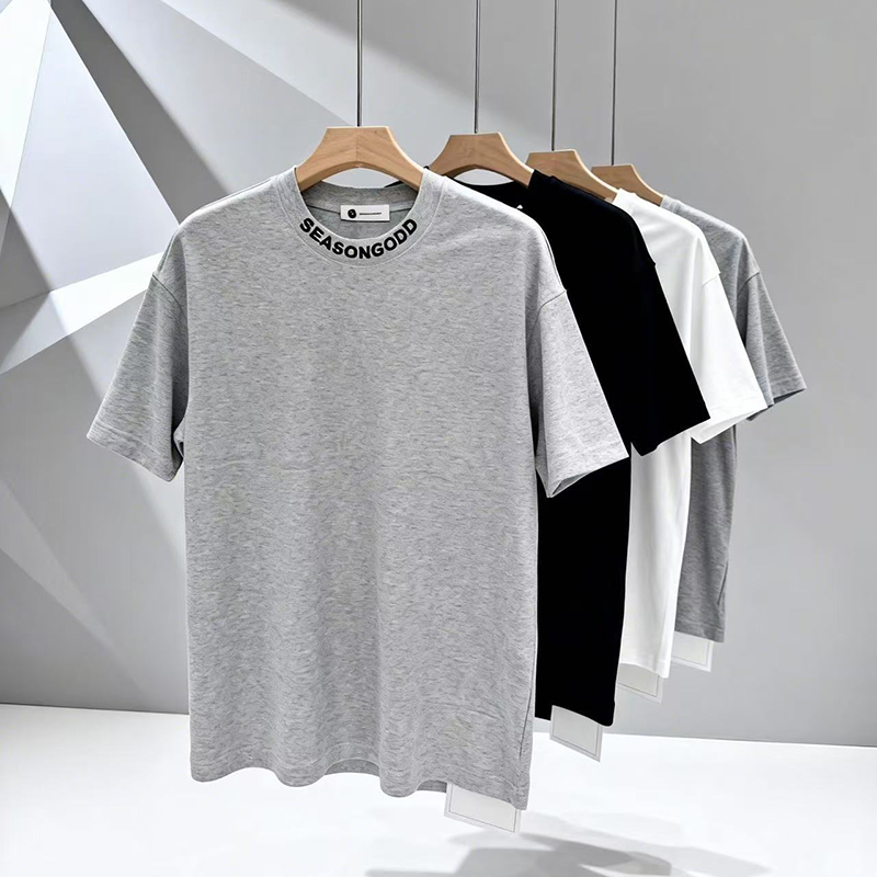 Camiseta masculina de gola redonda oigaga 518759