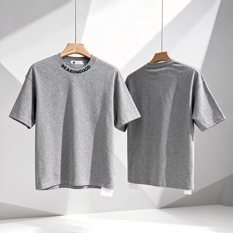 Camiseta masculina de gola redonda oigaga 518759