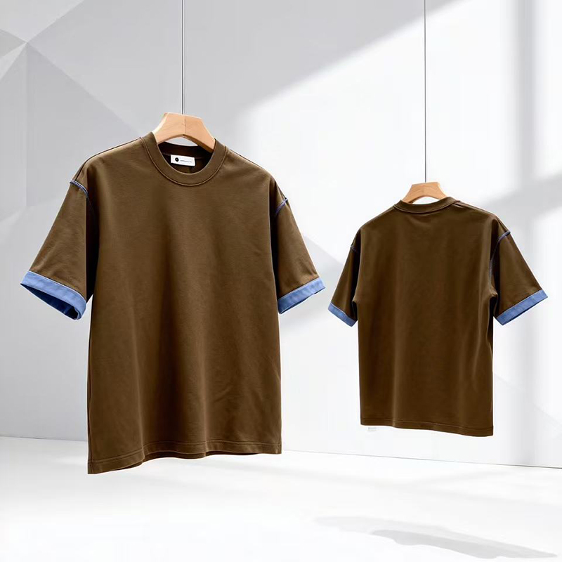 Camiseta masculina com gola redonda omaiga 518689