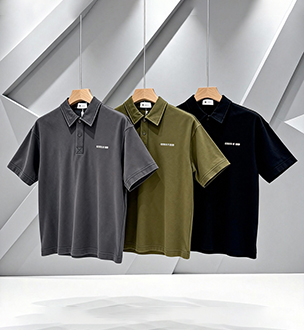 omaiga Camiseta masculina com gola redonda 386931