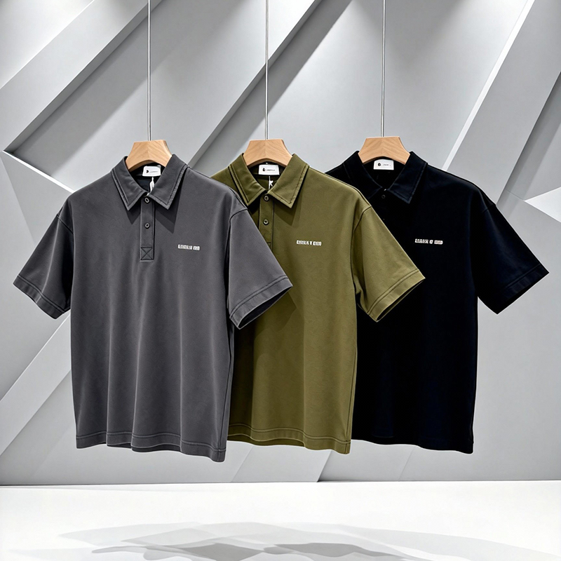 omaiga Camiseta masculina com gola redonda 386931