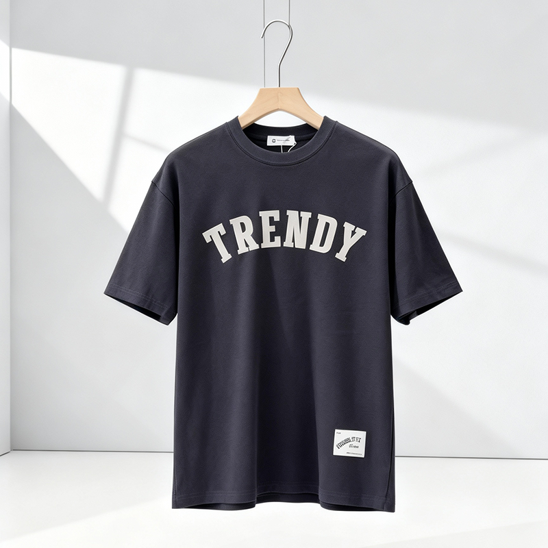 omaiga Camiseta masculina com gola redonda 380809