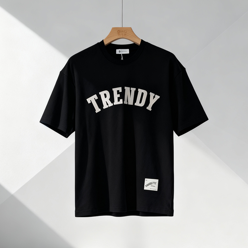 omaiga Camiseta masculina com gola redonda 380809