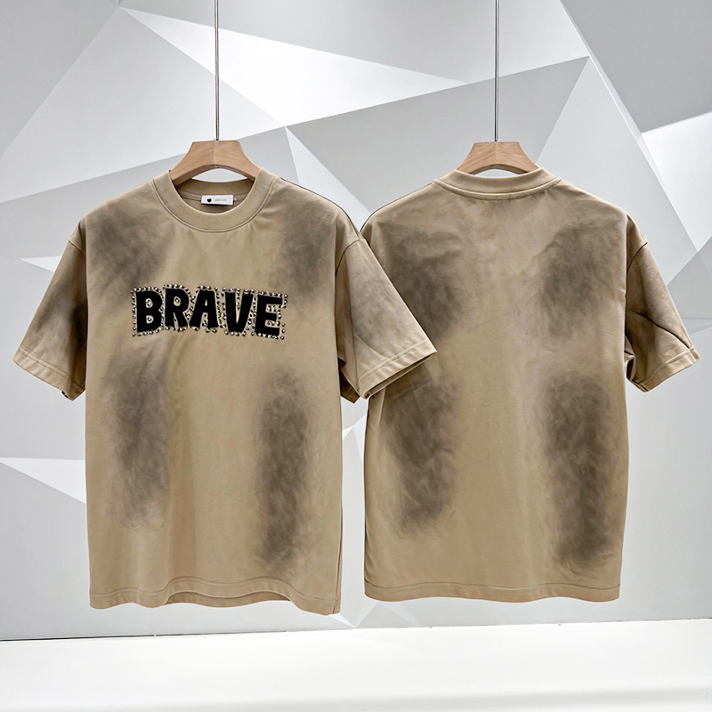 omaiga Camiseta masculina com gola redonda 386932