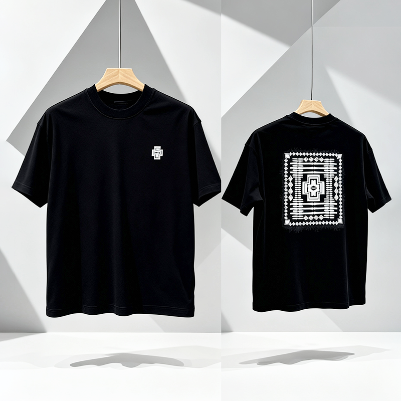 omaiga Camiseta masculina com gola redonda 386939