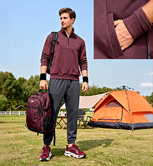 Omaiga Moletons e moletons masculinos 522615