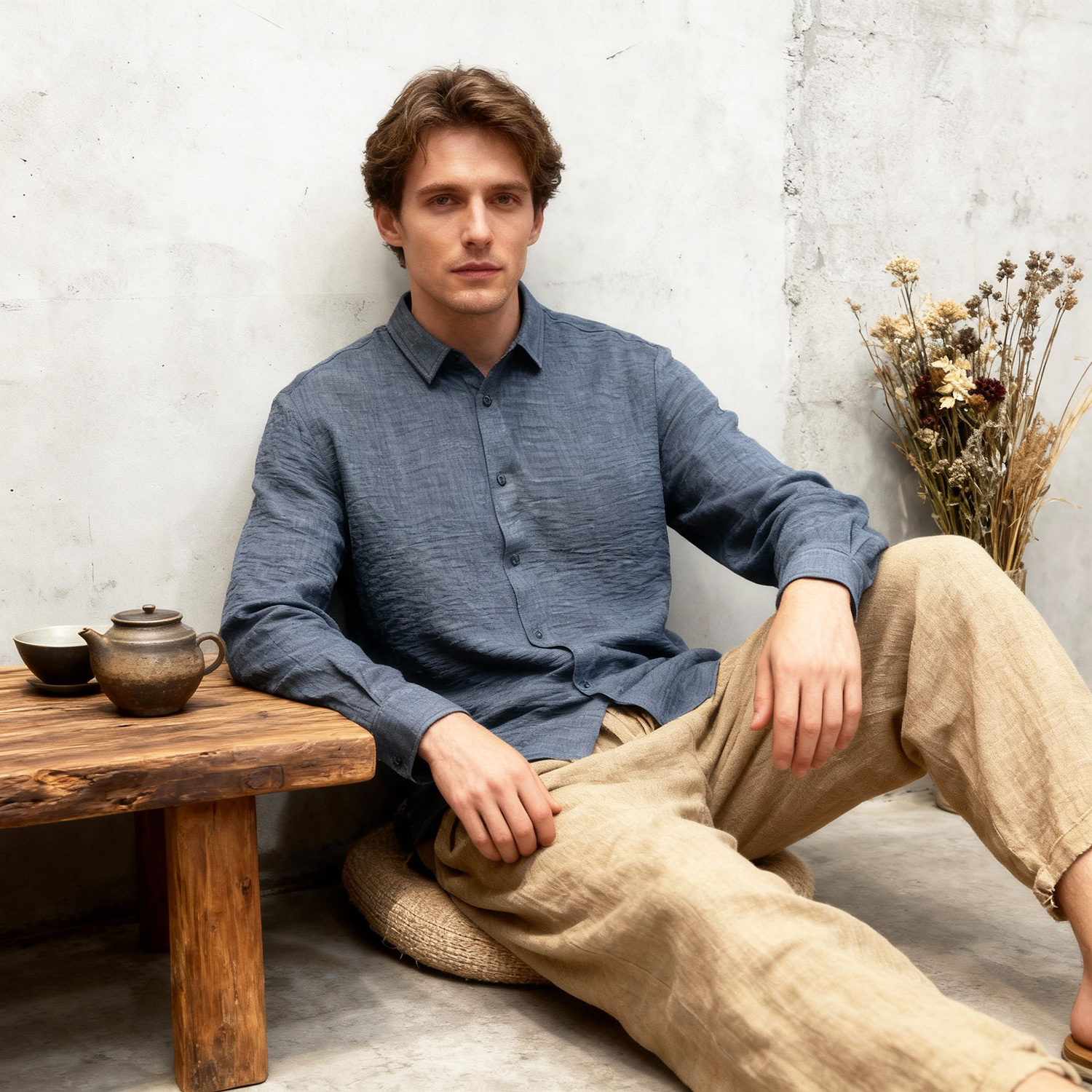Camisas masculinas Omaiga 378611