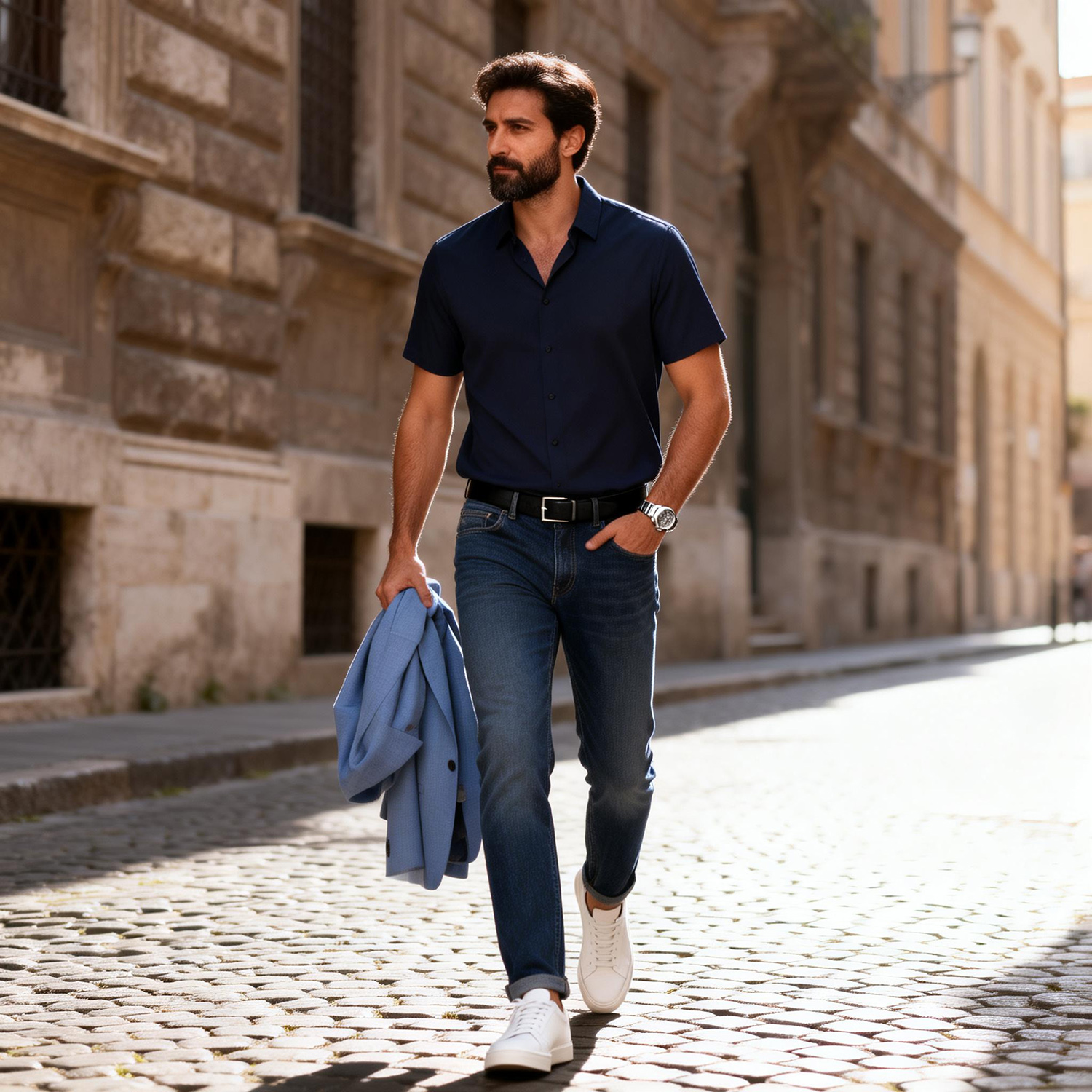Camisas masculinas Omaiga 518897